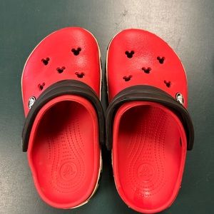 Crocs Crocband Mickey size J1 lot